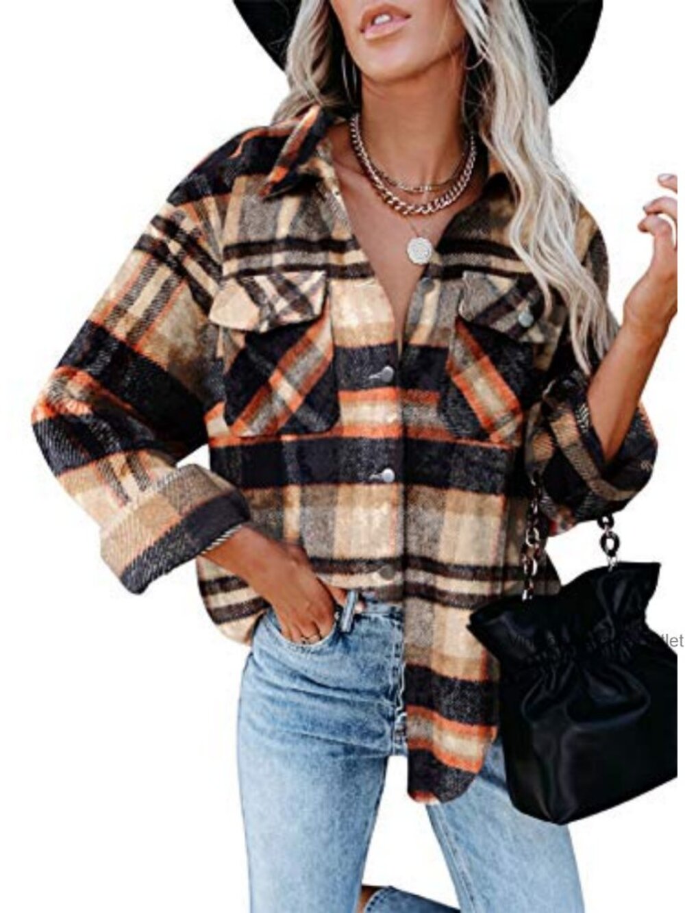 Corduroy Button Down Shirt Boyfriend Oversized Long Sleeve Blouse
